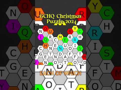 Solving the GCHQ Christmas Puzzle 2024: Can You Crack It? 🎄🧩#syria #blackfriday