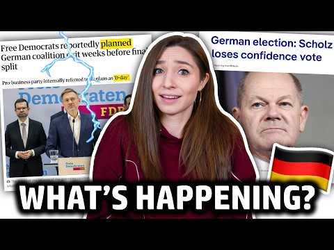 UPDATE on GERMANY’S GOVERNMENT CRISIS - Was it all staged? | Feli from Germany