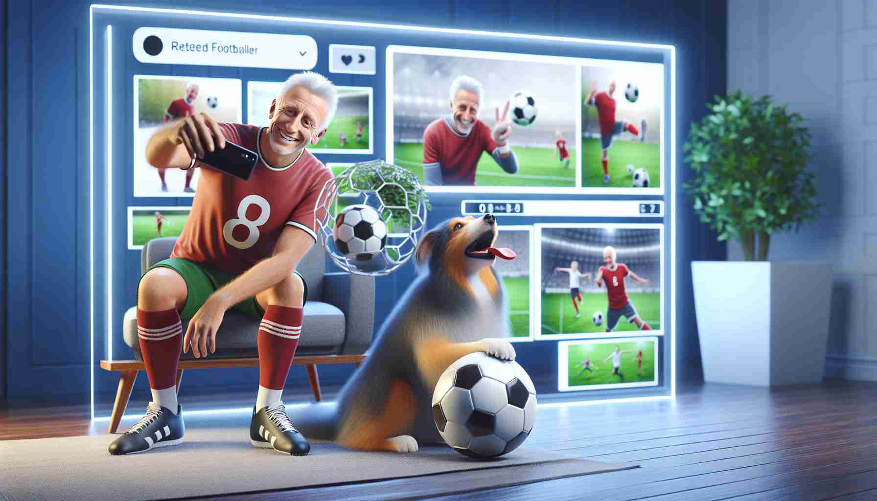 Watch This Adorable Moment: Former Soccer Star Tackles Pet Tricks on Instagram
